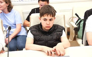 Встреча Айрата Гибатдинова со школьниками Ульяновской области