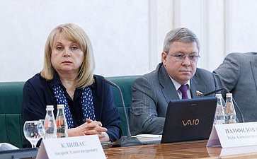 Заседание комитета СФ по конституционному законодательству-6 Памфилова