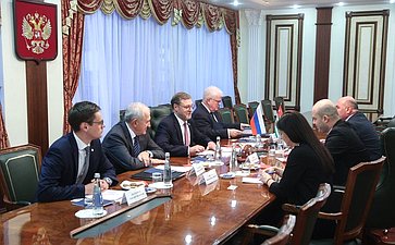 Встреча заместителя Председателя СФ Константина Косачева со Спикером Народного Собрания – Парламента Республики Абхазия