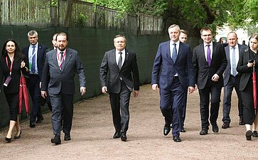 Церемония высадки деревьев в рамках проведения международной эколого-патриотической акции «Сад памяти», приуроченной к году Защитника Отечества