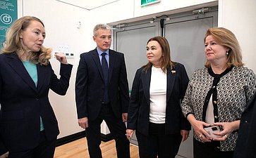 Сенаторы посетили Центр физкультурной и спортивной работы «Олимпия» Тюменского муниципального района