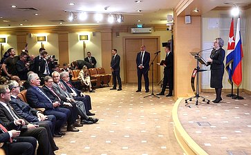 Председатель Совета Федерации Валентина Матвиенко, Президент Кубы Мигель Марио Диас-Канель и Председатель Московской городской Думы Алексей Шапошников открыли фотовыставку, посвящённую 65-летию восстановления российско-кубинских дипломатических отношений