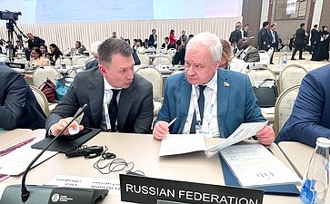 Сенаторы приняли участие в мероприятиях 150-й Ассамблеи МПС