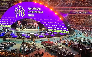 Мухарбек Барахоев принял участие в торжественной церемонии открытия XXX юбилейного Всероссийского фестиваля «Российская студенческая весна»