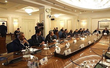 Встреча заместителя Председателя СФ Константина Косачева с главами дипломатических представительств арабских государств, аккредитованных в РФ