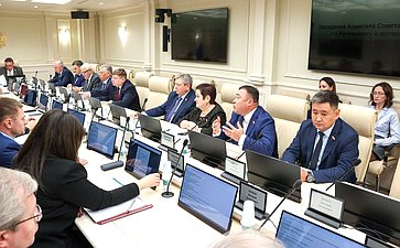 Заседание Комитета Совета Федерации по Регламенту и организации парламентской деятельности