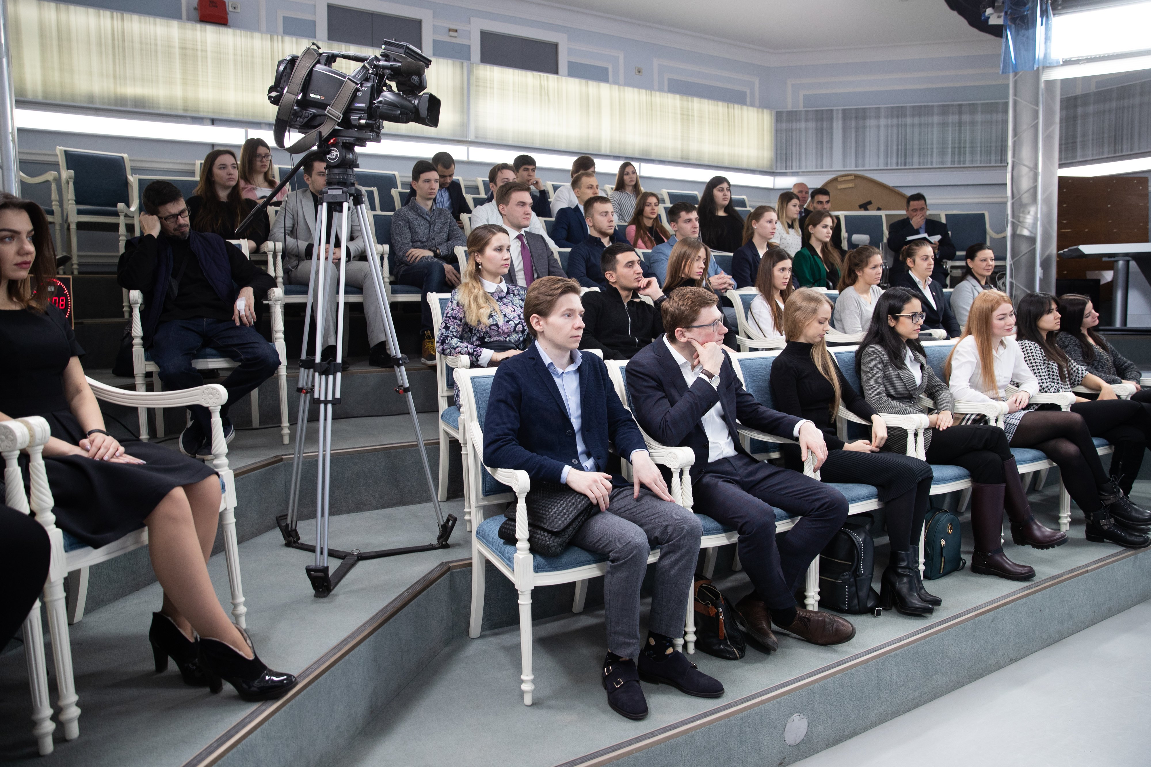 Встреча Н. Федорова со студентами Высшей школы государственного аудита ...