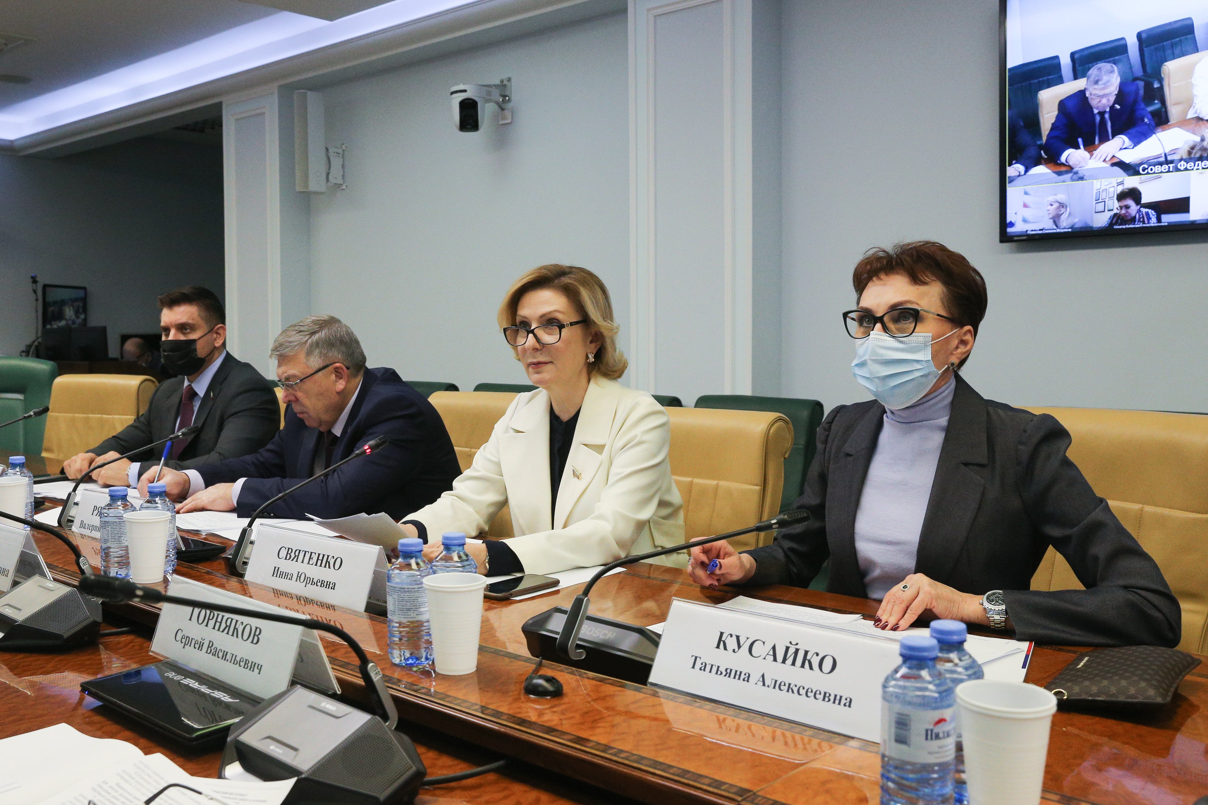 В Комитете СФ по социальной политике обсудили реализацию национальных ...