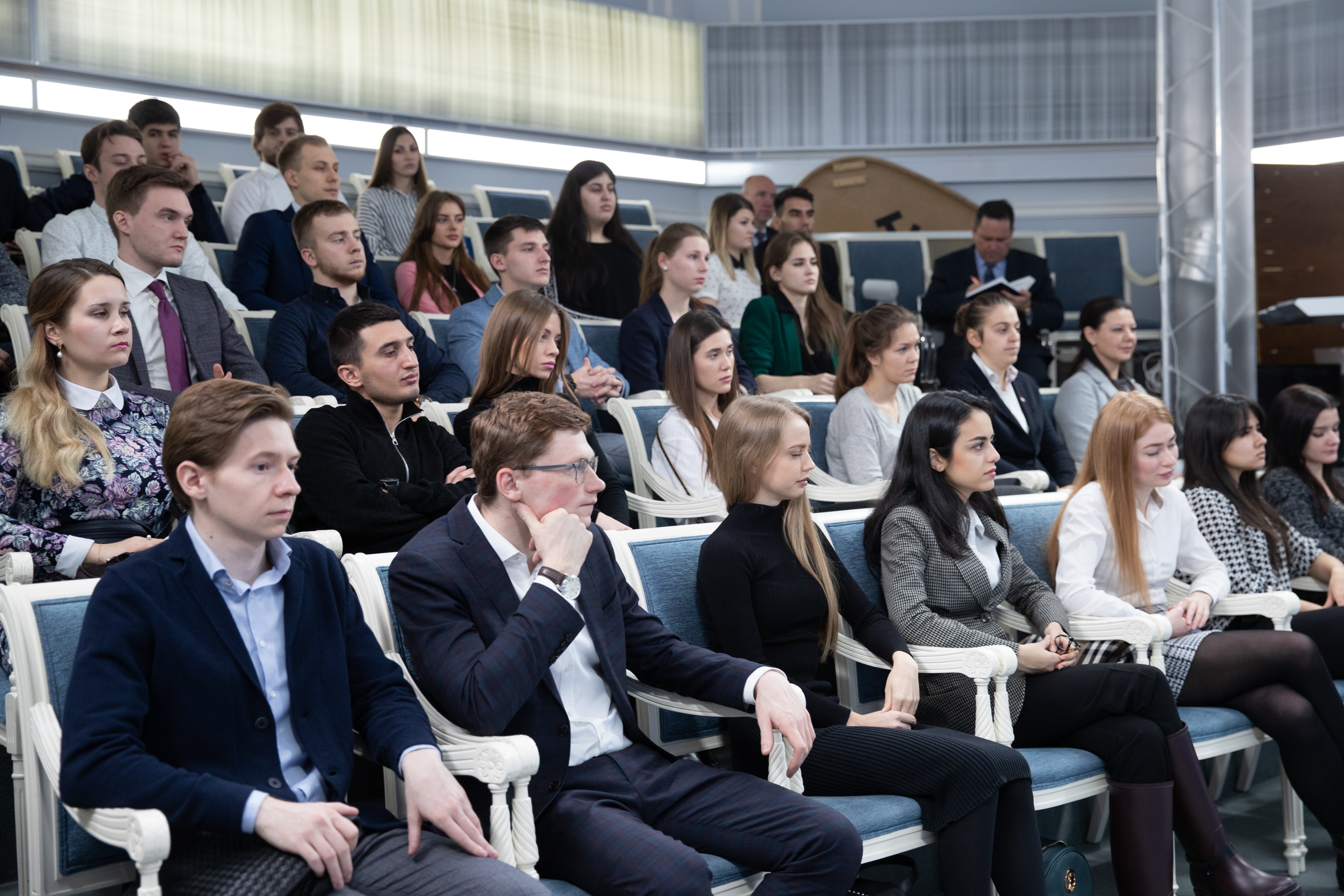 Встреча Н. Федорова со студентами Высшей школы государственного аудита ...