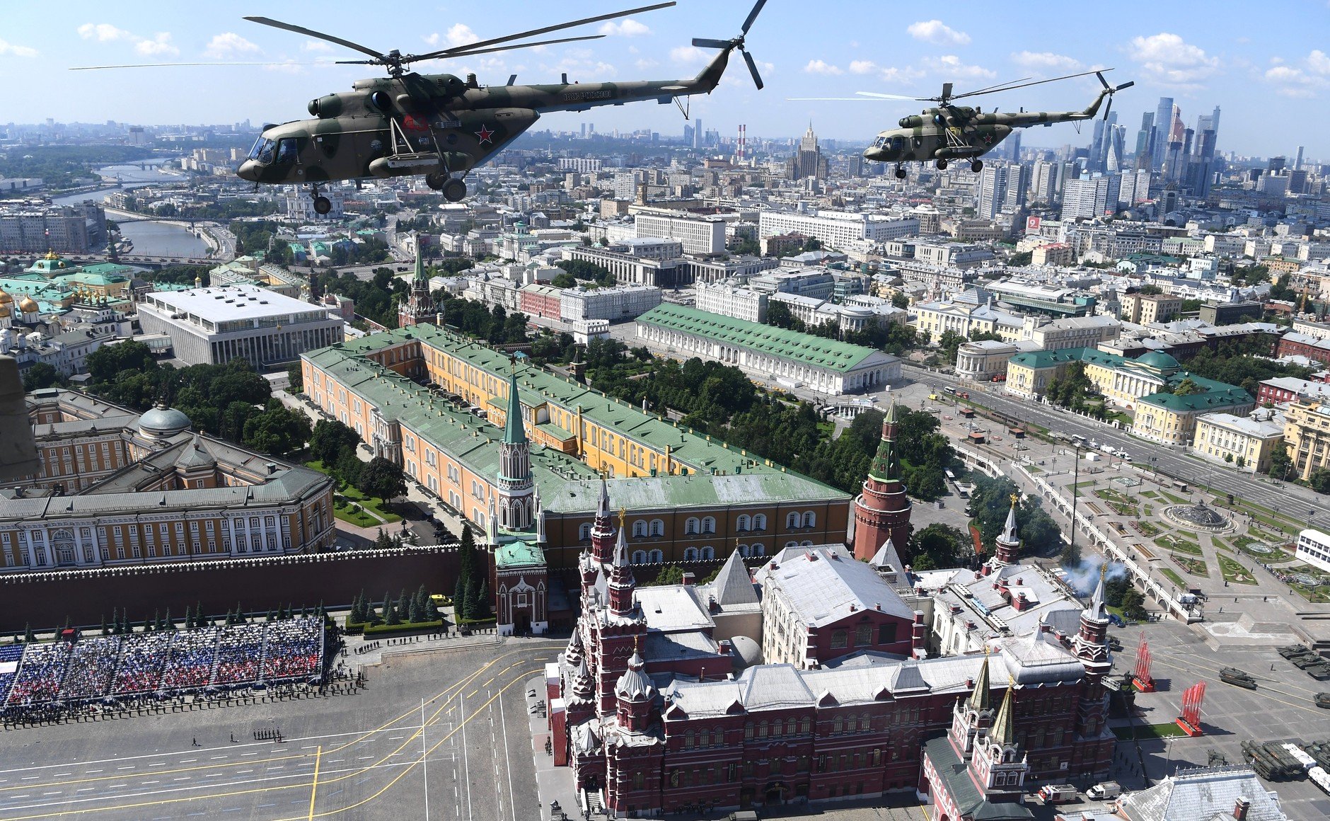 Военный парад в ознаменование 75-й годовщины Победы в Великой ...