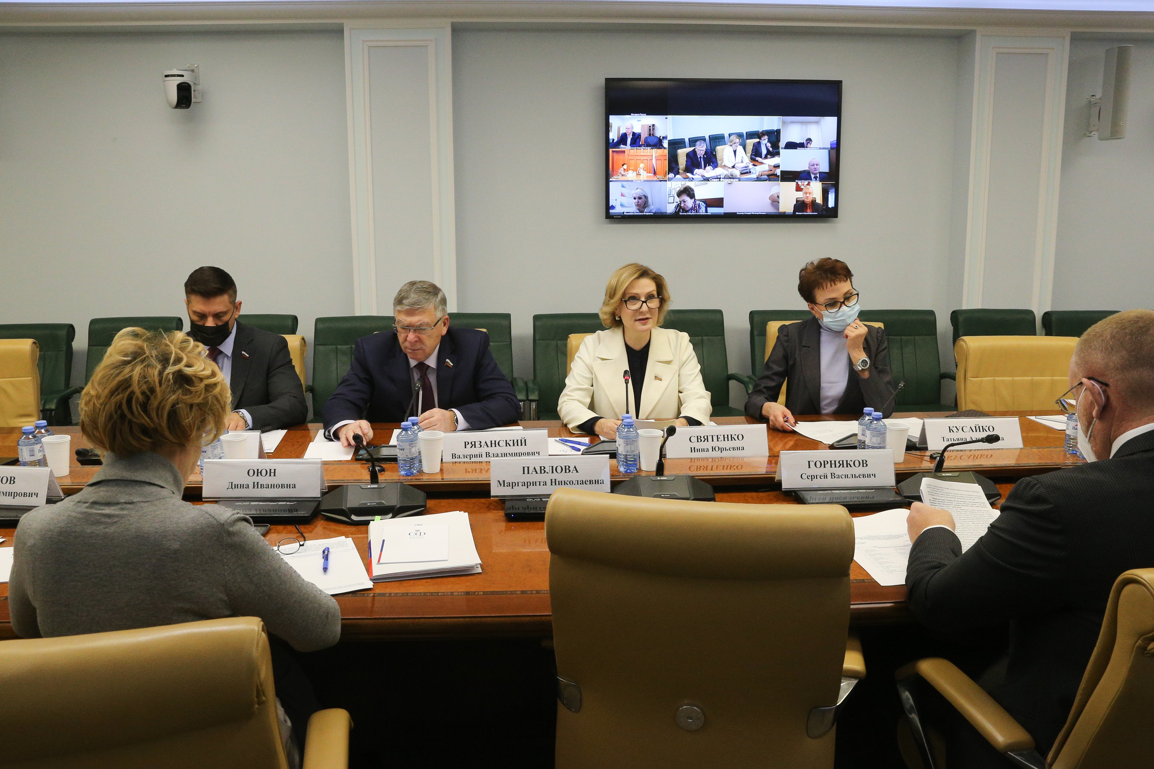 В Комитете СФ по социальной политике обсудили реализацию национальных ...