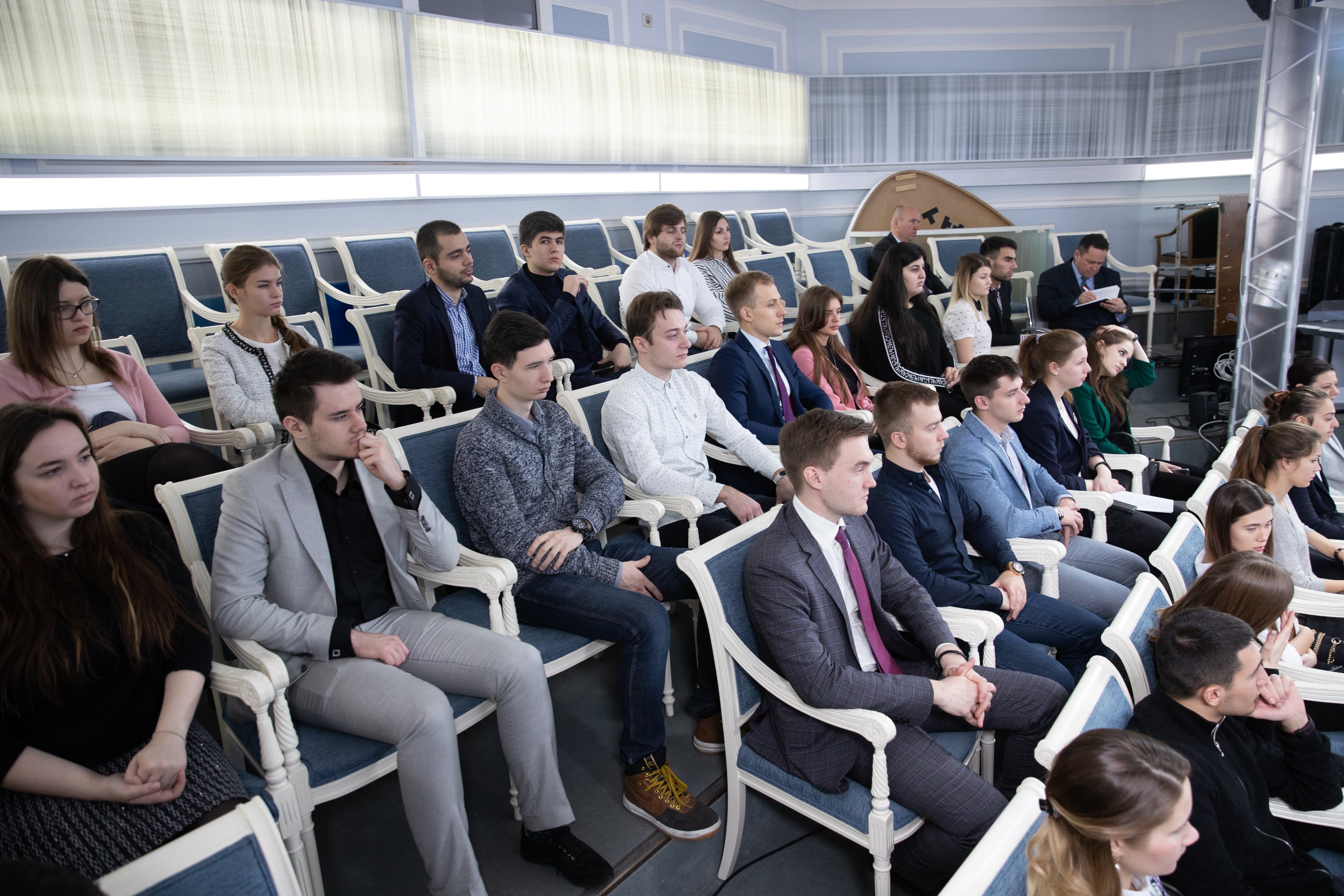 Встреча Н. Федорова со студентами Высшей школы государственного аудита ...