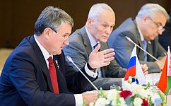 В Сочи состоялось заседание Межпарламентской комиссии Совета Федерации и Совета Республики Национального собрания Беларуси по межрегиональному сотрудничеству