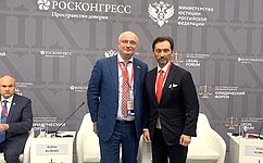М. Кавджарадзе принял участие в XIII Петербургском международном юридическом форуме