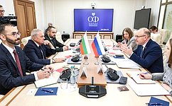 В. Иконников: Выступаем за расширение российско-болгарского парламентского диалога