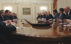 Д. Саблин принял участие во встрече Президента России с представителями ветеранских организаций