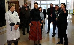 М. Павлова посетила в г. Чебаркуле санаторий для военнослужащих