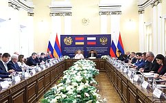 В. Матвиенко: Прочная историческая база является фундаментом, на котором строятся и развиваются двусторонние связи между Россией и Арменией