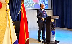 А. Башкин принял участие в торжественном мероприятии, посвященном Дню защитника Отечества