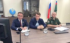 О. Голов провел рабочую встречу в Главном военном следственном управлении СК России по вопросам рассмотрения обращений участников СВО и членов их семей