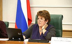 Л. Глебова провела заседание Совета при Председателе СФ по взаимодействию с институтами гражданского общества