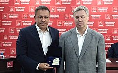 А. Гибатдинов награждён знаком Губернатора Ульяновской области «Благодарю»