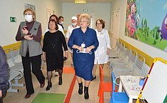 О. Хлякина посетила социальные объекты Липецкой области