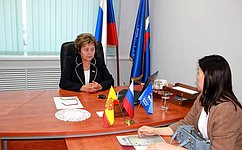 Г. Николаева провела прием граждан в Чувашии