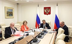Сенаторы приняли участие в заседании геополитической группы «Евразия» в МПС