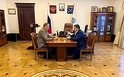 С. Перминов на региональной неделе встретился с губернатором А. Дрозденко