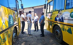 М. Белоусов оценил организацию школьного транспорта в Тамбовской области