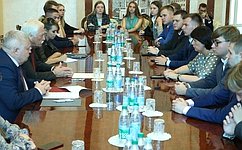 Е. Афанасьева приняла участие во встрече с Послом России в Беларуси