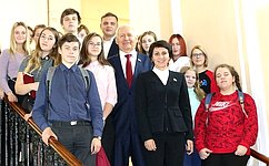 Сенатор Татьяна Лебедева встретилась с молодежью города Череповца и посетила спортивные учреждения Вологодской области