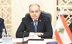 И. Умаханов: В Совете Федерации заинтересованы в развитии российско-ливанских отношений