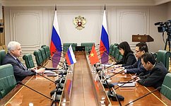 А. Денисов провел встречу с Послом Вьетнама в России