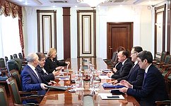 В. Джабаров: Международные комитеты Совета Федерации и Жогорку Кенеша Киргизии проведут совместное заседание