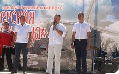 О. Алексеев посетил Энгельсский и Питерский районы Саратовской области