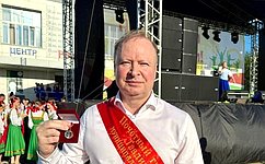 В. Шептий поздравил жителей Тавды с 89-ой годовщиной со дня основания города