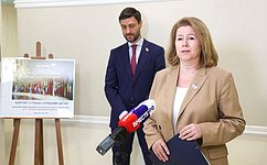 А. Жукова открыла в Совете Федерации выставку «Портрет страны глазами детей»