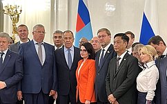 К. Косачев принял участие в церемонии открытия Национального центра народной дипломатии Шанхайской организации сотрудничества