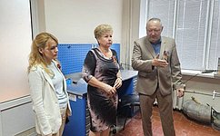 О. Бас и Д. Лантратова обсудили с руководством Луганского протезно-ортопедического завода внедрение новых технологий