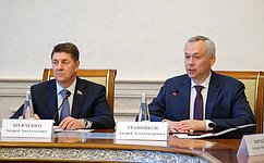 Сенаторы провели выездное совещание в Новосибирской области