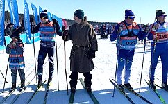 Э. Исаков стал участником Международного Югорского лыжного марафона «UGRA SKI»