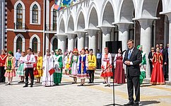 К. Косачев принял участие в торжественном открытии Дома дружбы народов в городе Йошкар-Оле