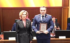 И. Святенко поздравила сотрудников Главного следственного управления Следственного Комитета России по городу Москве