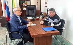 Б. Жамсуев провел приём граждан в Чите