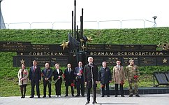Е. Дитрих принял участие в мероприятиях, посвященных Дню Победы в Великой Отечественной войне