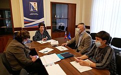 Е. Алтабаева провела дистанционный прием граждан по вопросам социальной поддержки