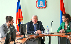 М. Белоусов провел встречу с представителями молодежных организаций Тамбовской области