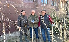 С. Афанасьев принял участие во Всероссийском субботнике
